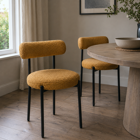 Aveley Dining Chair 2pk - Ochre