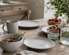 Organic Ridged Dinner Plate (Pack of 4)