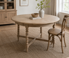 Round Artisan Extending Dining Table