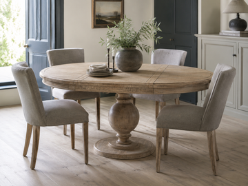 Vancouver Round Extending Dining Table