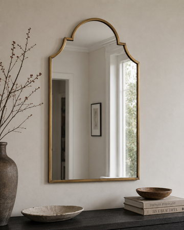 Certosa Mirror - Gold