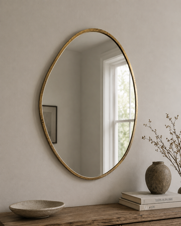 Large Chattenden Mirror - Gold