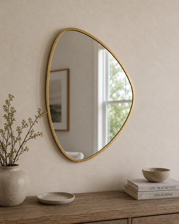 Small Chattenden Mirror - Gold