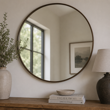 Round Greystoke Mirror