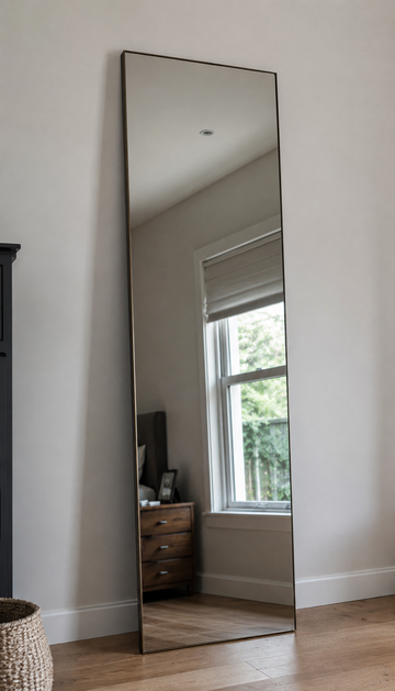 Large Hurston Rectangle Mirror - Bronze