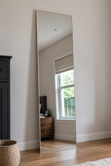 Large Hurston Rectangle Mirror - Champagne