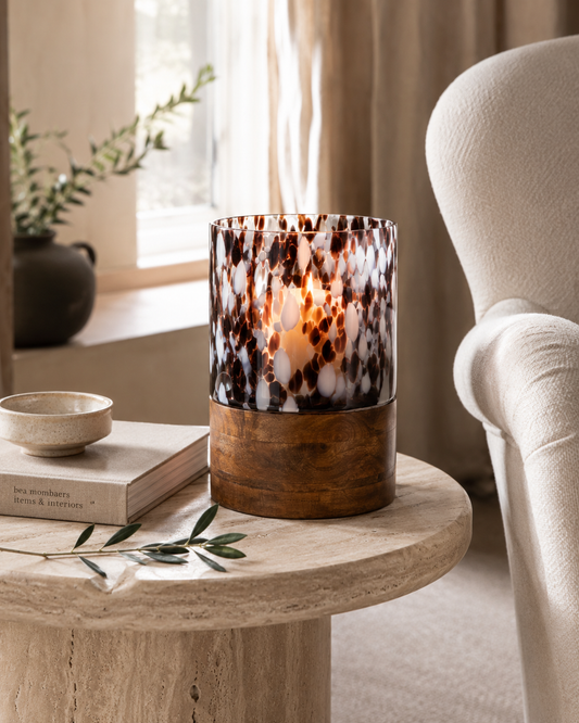 Confetti Hurricane Candle Holder