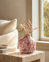 Large Confetti Vase Brown