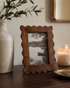 Avila Wooden Scallop Photo Frame (6x4)