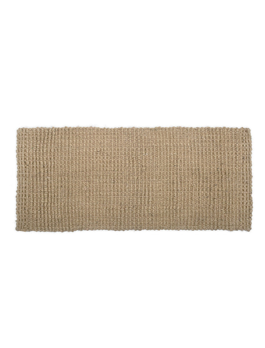 Jute Woven Double Doormat — detail