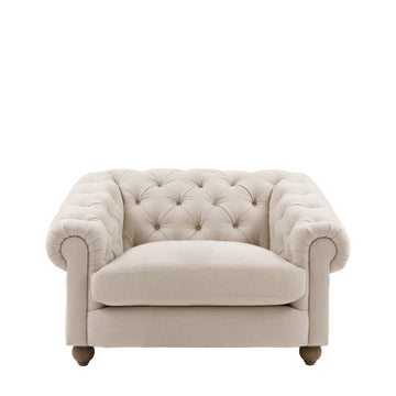 Chesterfield Armchair, Willow Dusty — product shot