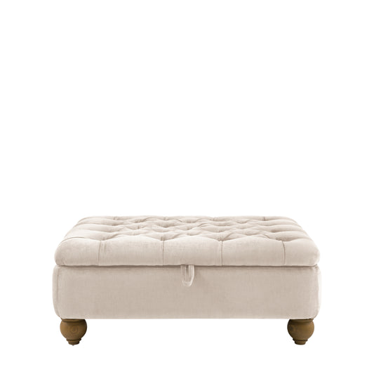 Chesterfield Footstool - Willow Dusty