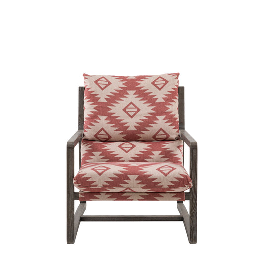 Burela Lounge Chair - Mira Aztec