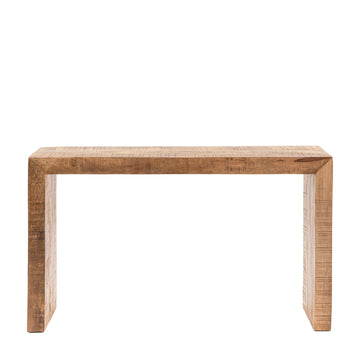 Iowa Console Table, Natural — product shot