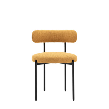 Aveley Dining Chair 2pk, Ochre — product shot