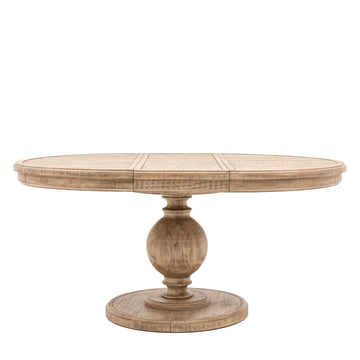 Vancouver Round Extending Dining Table — product shot