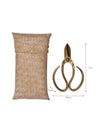 Classic Garden Scissors & Bamboo Bag