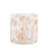 Large Confetti Candle Holder - Taupe