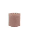 Large Rustic Pillar Candle Rustic - Taupe
