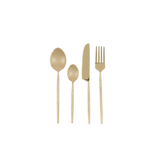Alora Cutlery - Gold (Set of 16)