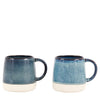 Reactive Glaze Mug - Blue (Pack of 4)