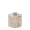 Small Tarragona Marble Storage Jar
