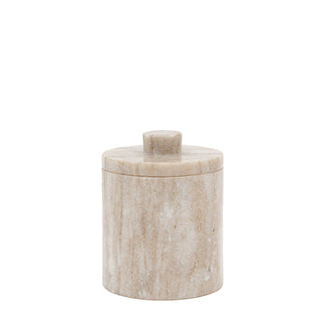 Large Tarragona Marble Storage Jar — product shot
