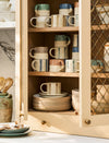 Bladon Half Glazed Mugs - Truffle (Set of 2)