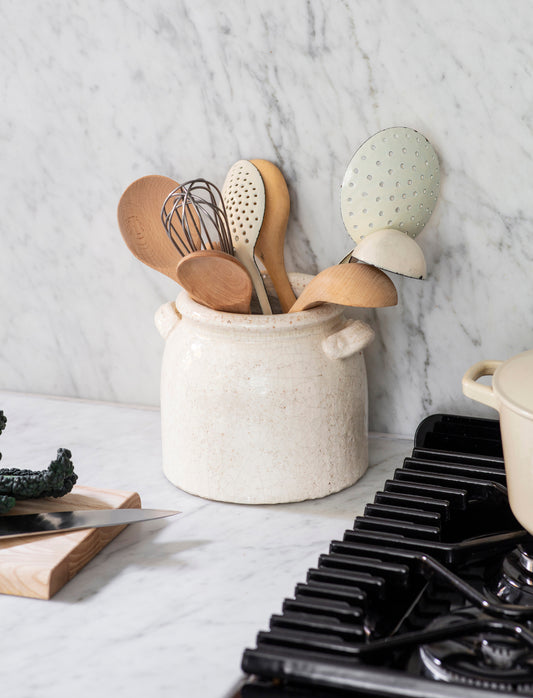 Ravello Ceramic Pot With Handles — alternative angle