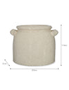 Ravello Ceramic Pot With Handles