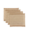 Striped Jute Placemats (Pack of 4)