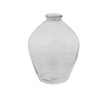 Pereda Handblown Glass Vase - Smoke