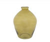 Pereda Handblown Glass Vase - Olive