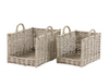 Corte Log Baskets (Set of 2)