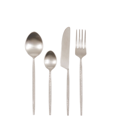 Alora Cutlery, Silver — product shot