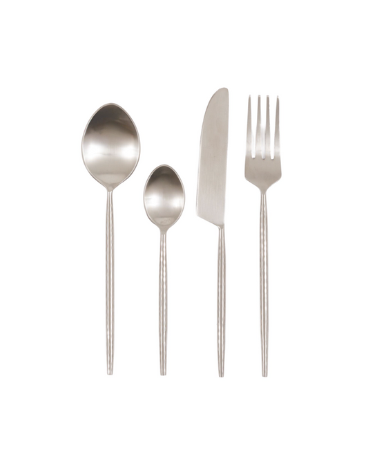 Alora Cutlery - Silver (Set of 16)