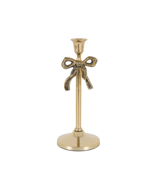 Bow Dinner Candle Holder