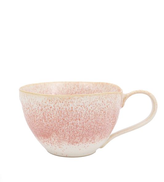 Reactive Organic Mug, Pink — detail