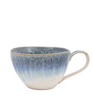 Reactive Organic Mug, Blue — detail