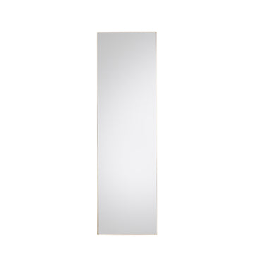 Large Hurston Rectangle Mirror, Champagne — product shot
