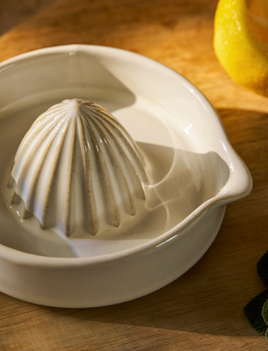 Ithaca Stoneware Lemon Squeezer