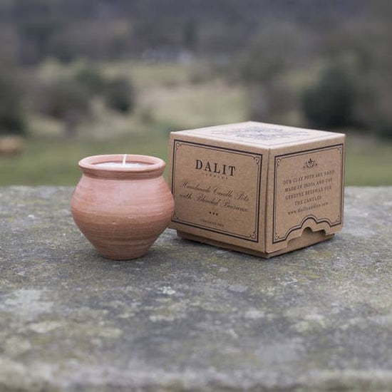 Handmade Terracotta Candle Deepti Lavender