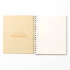 Kraft notebook detail
