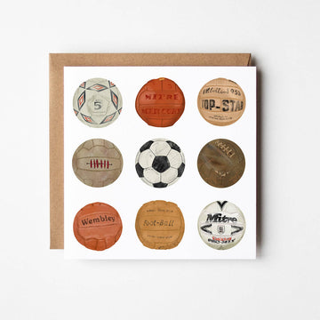 Football Blank Greetings Card