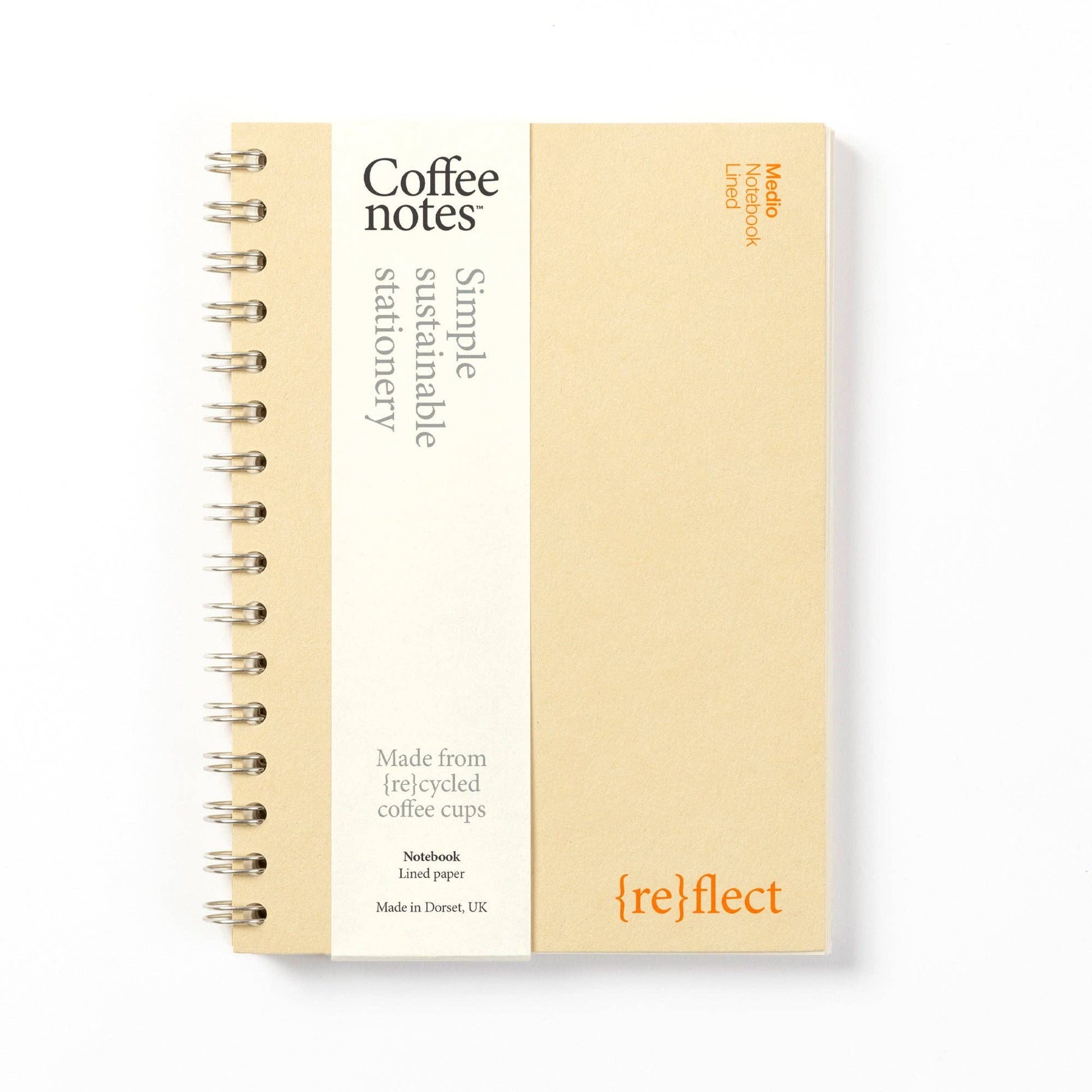 Kraft Wirebound Notebook Lined
