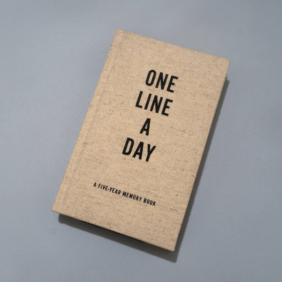 Canvas One Line A Day inside pages