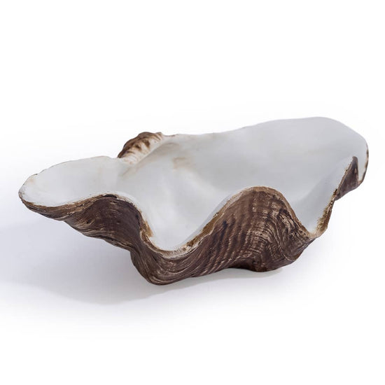Clam shell bowl detail