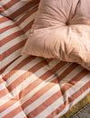 Harlton Roll Out Cushion Wide Stripe - Terracotta (Pack of 2)