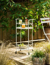 Rive Droite Drinks Trolley - Clay