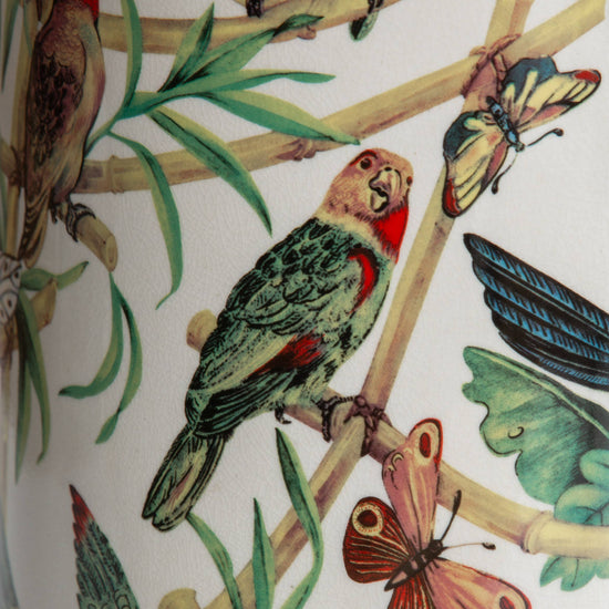 Amazonian birds umbrella stand detail